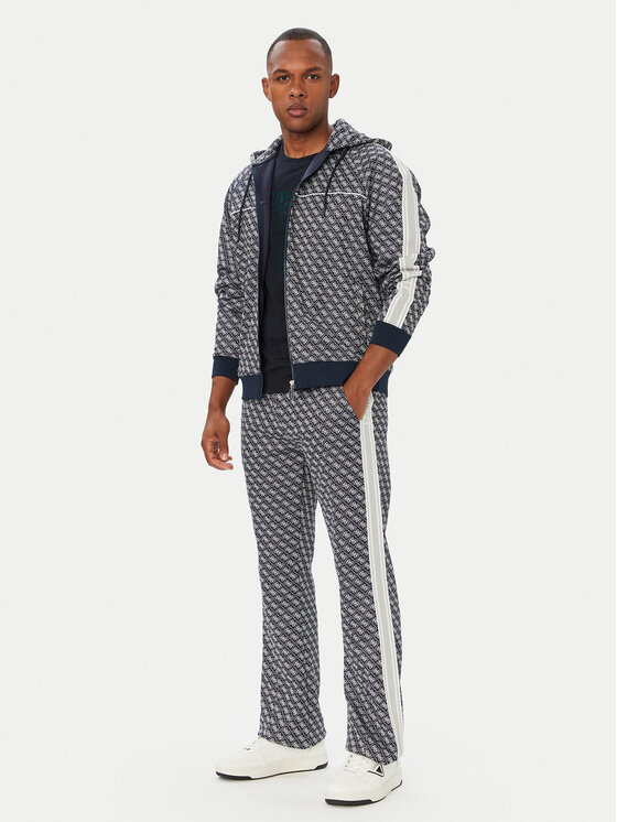 Guess Guess Sportinės kelnės Z5BB07 K2042 Tamsiai mėlyna Regular Fit