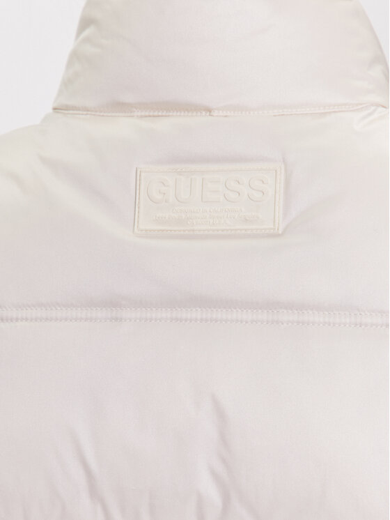 Guess Guess Αμάνικο Μπουφάν Ginger W3RN53 WF5C2 Λευκό Slim Fit