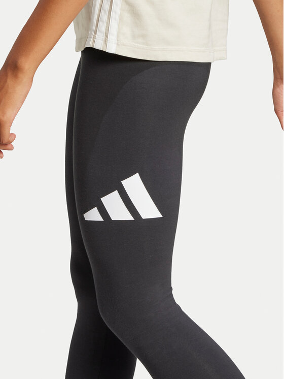 adidas adidas Legíny Essentials Big Logo JH1182 Černá Slim Fit