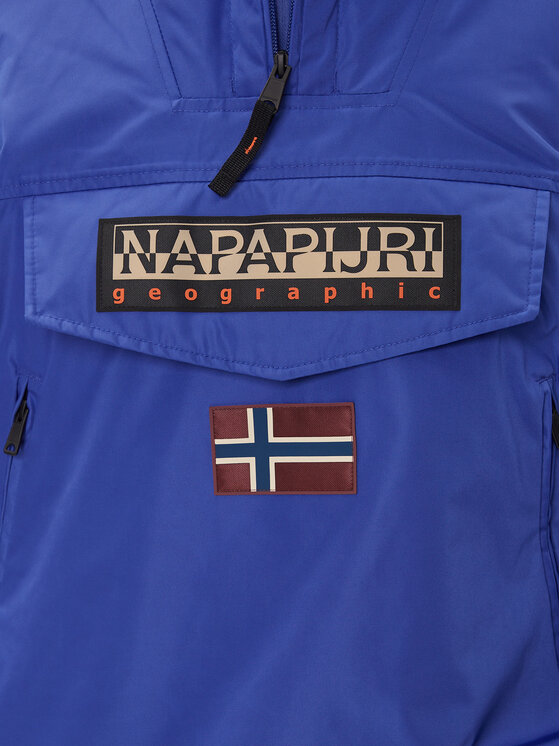 Napapijri Napapijri Μπουφάν anorak Rainforest Next NP0A4IB9 Μπλε Regular Fit