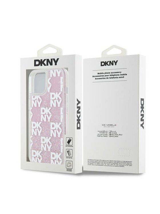 DKNY DKNY Etui na telefon iPhone 15 Różowy