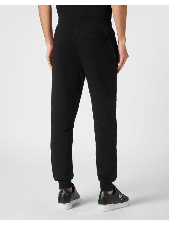 PHILIPP PLEIN PHILIPP PLEIN Spodnie dresowe 9659 Czarny Jogger Fit