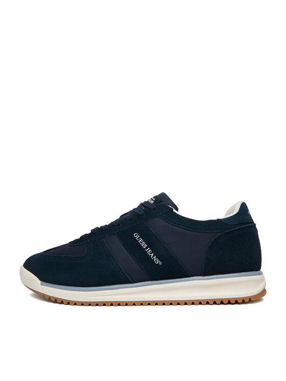 Guess Jeans Guess Jeans Sneakersy EO-DELAND-01 WE Granatowy
