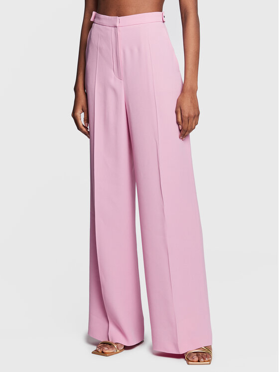 BOSS Boss Stoffhose Tacilana 50484329 Rosa Regular Fit