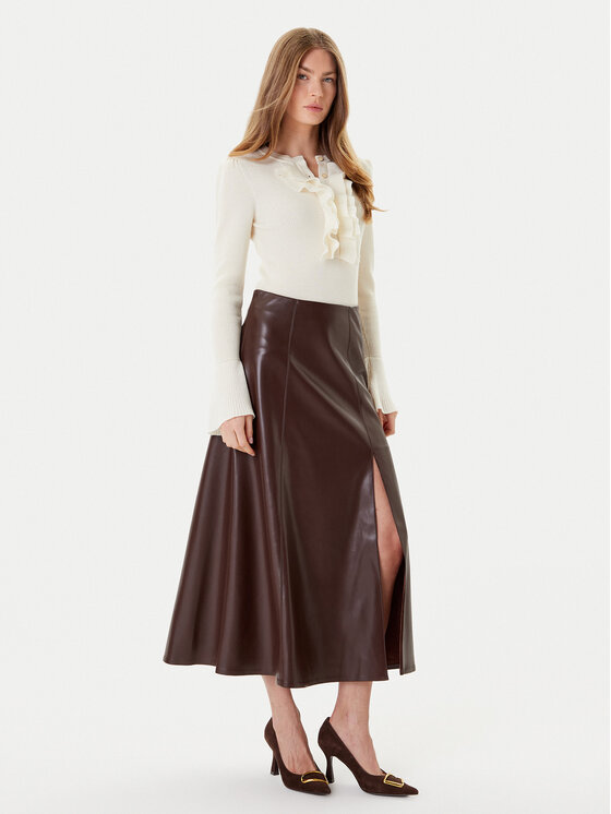 Luisa Spagnoli Luisa Spagnoli Pulover Margarita 100114 Bej Regular Fit