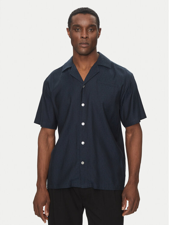 Richmond X Richmond X Särk UMP25061CA Tumesinine Regular Fit