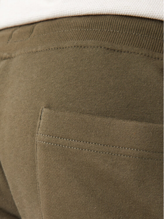 Tommy Jeans Tommy Jeans Spodnji del trenirke DM0DM20473 Khaki Regular Fit