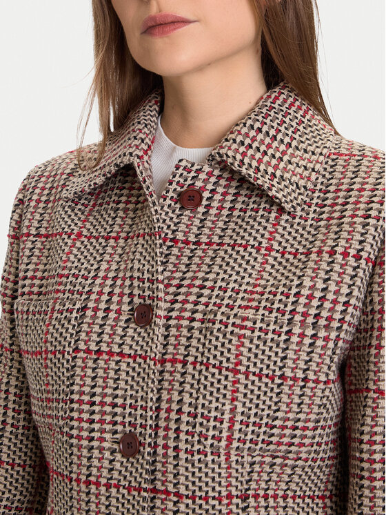 Tommy Hilfiger Tommy Hilfiger Преходно яке Seasonal WW0WW46656 Бежов Slim Fit