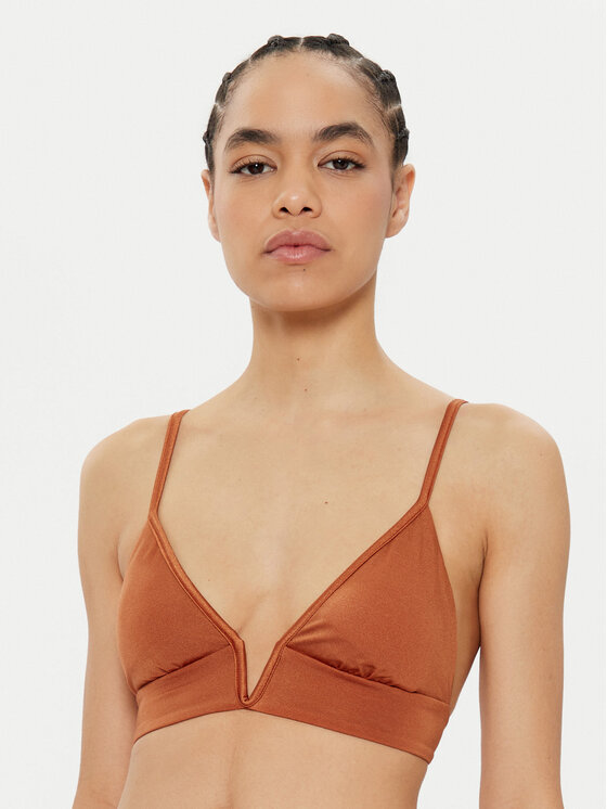 Maaji Maaji Bikini partea de sus Satin Umber Parade PT3189SLG007 Maro
