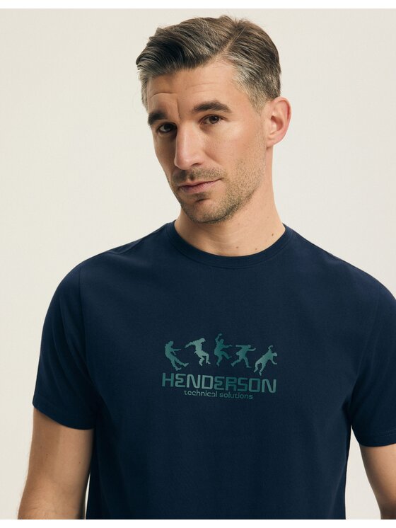 Henderson Henderson Piżama 44499 Niebieski Regular Fit