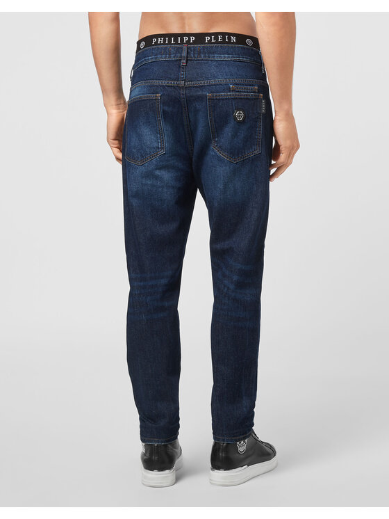 PHILIPP PLEIN PHILIPP PLEIN Jeansy 4723 Niebieski jasny Slim Fit