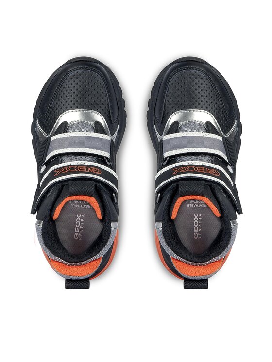 Geox Geox Sneakersy J Ciberdron Boy J36LBA 0BUCE C0038 S Čierna