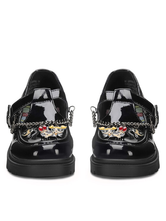 Powerpuff Girls Powerpuff Girls Półbuty CS-AW24-114WBPPG Czarny