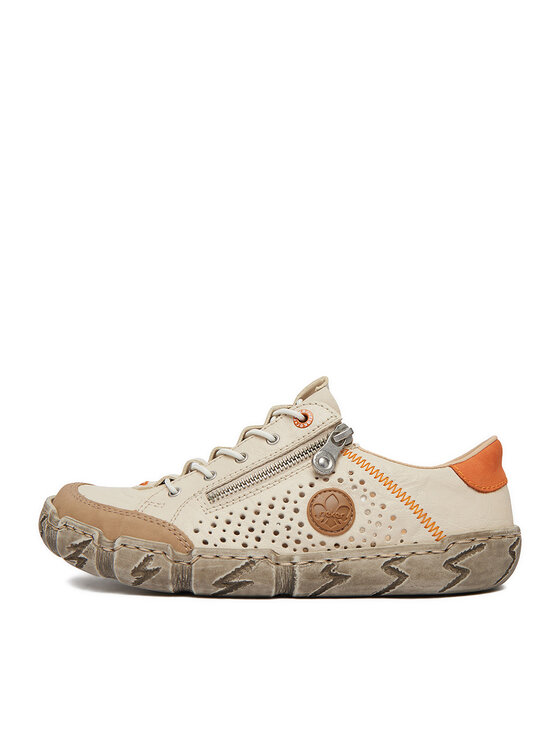 Rieker Rieker Pantofi L0355-61 Bej