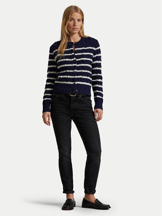 Polo Ralph Lauren Polo Ralph Lauren Kardigán 211947909001 Tmavomodrá Regular Fit
