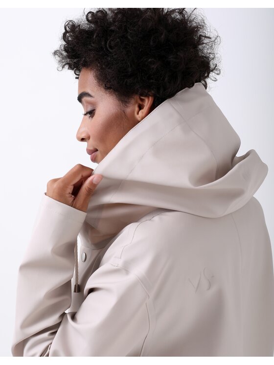 VANNSKJOLD VANNSKJOLD Kurtka przeciwdeszczowa ELEGANCE Beżowy Classic Fit