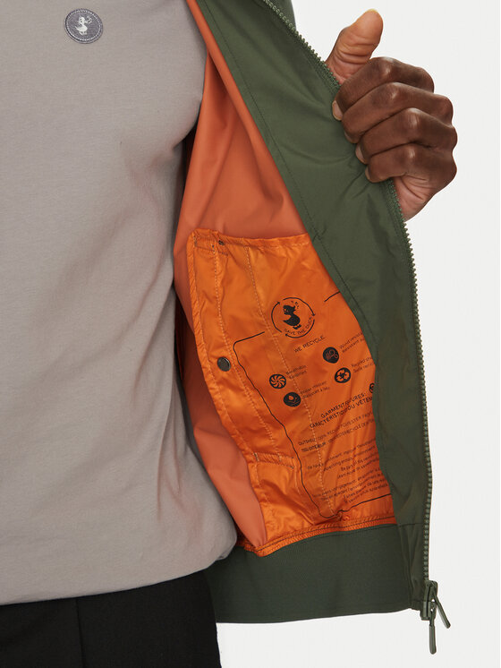 Save The Duck Save The Duck Bomber dzseki D32160U WIND20 Zöld Regular Fit