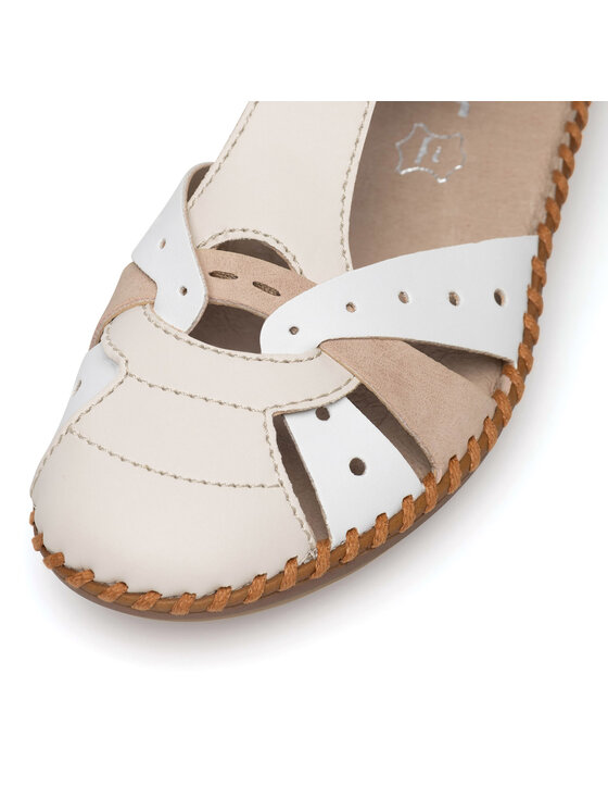 Rieker Rieker Sandalen M1655-61 Beige