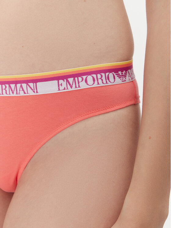 Emporio Armani Underwear Emporio Armani Underwear Set 2 parov brazilskih spodnjih hlačk EW000404 AF10883 M4008 Roza