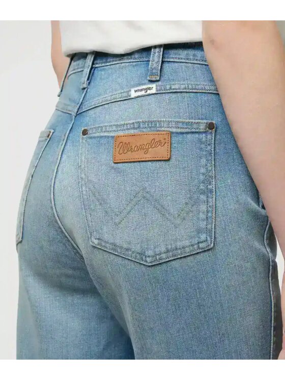 Wrangler Wrangler Jeansy WALKER Niebieski Slim Fit