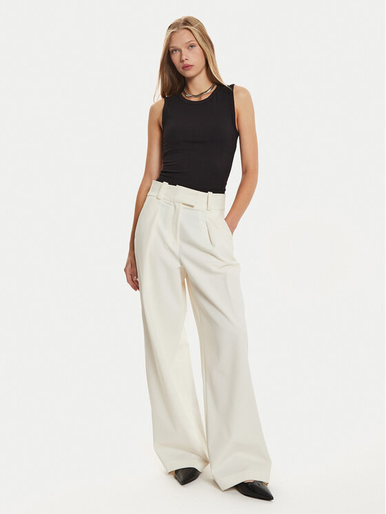 Calvin Klein Calvin Klein Top K20K207748 Čierna Slim Fit