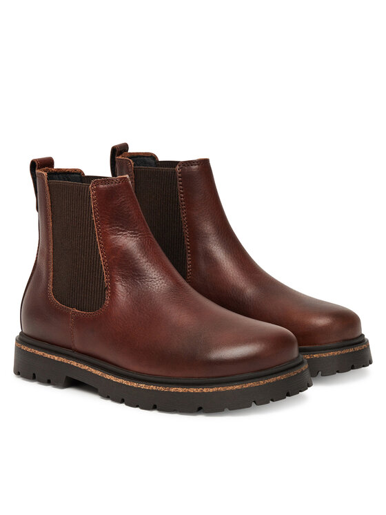 Birkenstock Birkenstock Členková obuv s elastickým prvkom Highwood 1025782 Hnedá