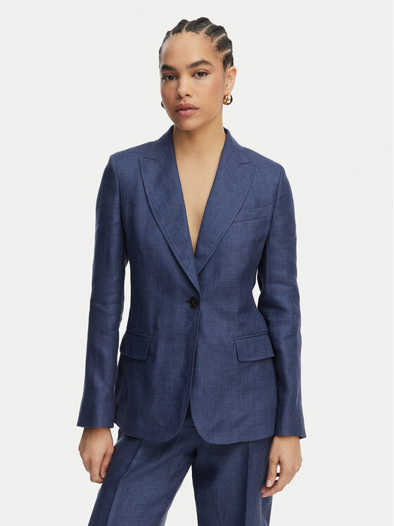 Weekend Max Mara Weekend Max Mara Сако Nalut 2615041072 Тъмносин Regular Fit