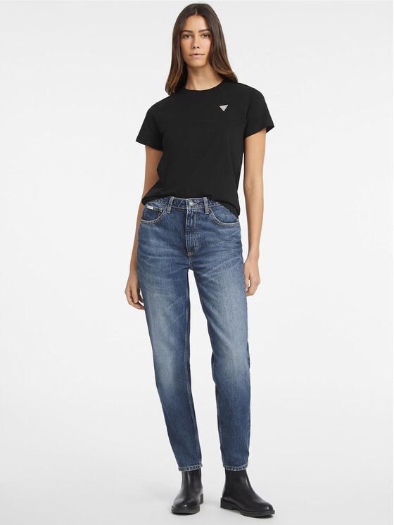 Guess Jeans Guess Jeans T-shirt 165653 Nero Classic Fit