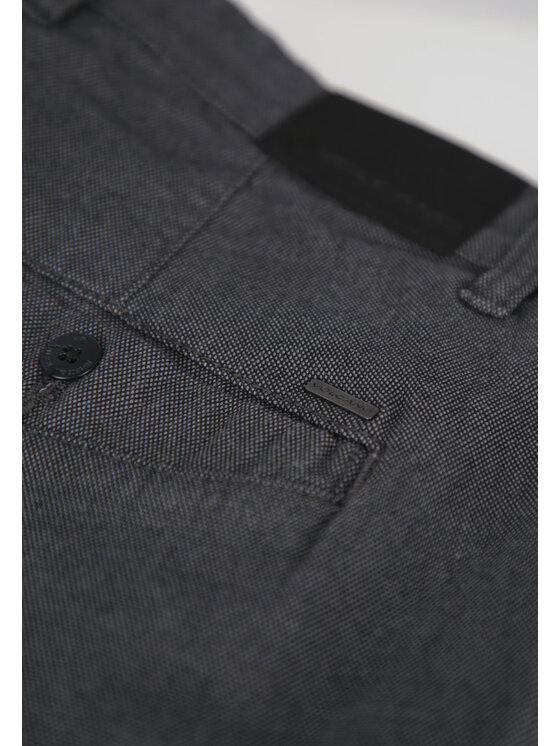 Volcano Volcano Chinosy R-PATT Czarny Regular Fit
