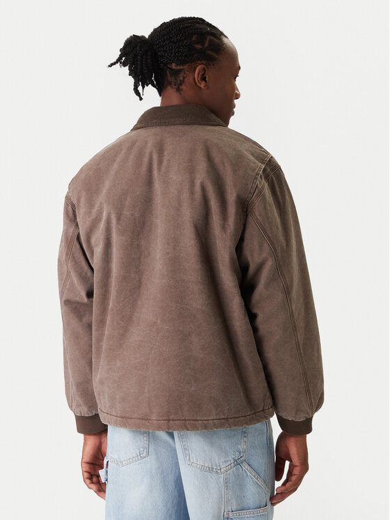 Quiksilver Quiksilver Jeansjacke Shaper Pad EQYJK04174 Braun Regular Fit