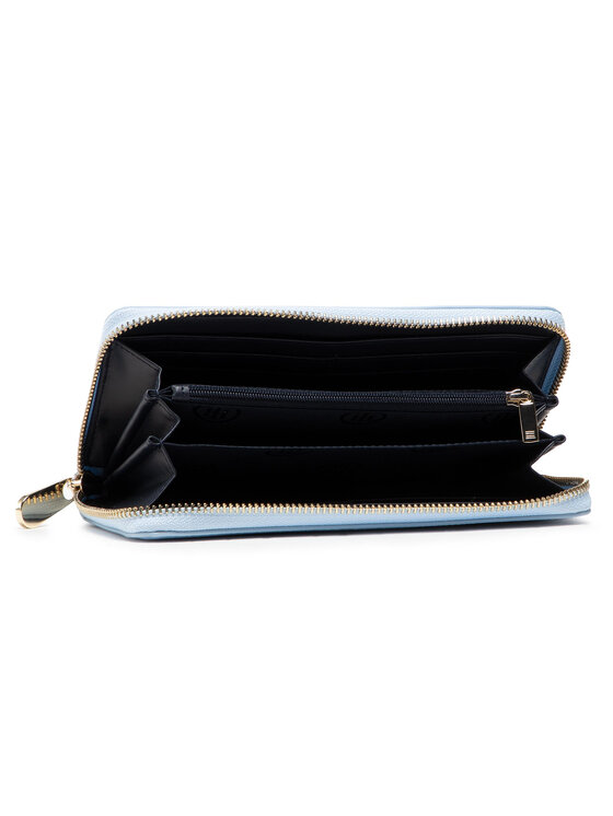Tommy Hilfiger Tommy Hilfiger Portafoglio grande da donna Honey Large Za AW0AW09534 Blu