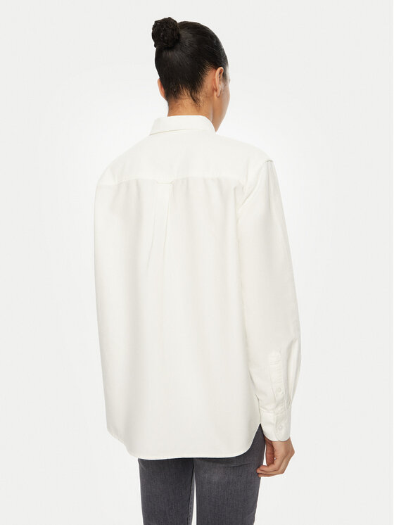Tommy Jeans Tommy Jeans Πουκάμισο DW0DW19358 Λευκό Relaxed Fit