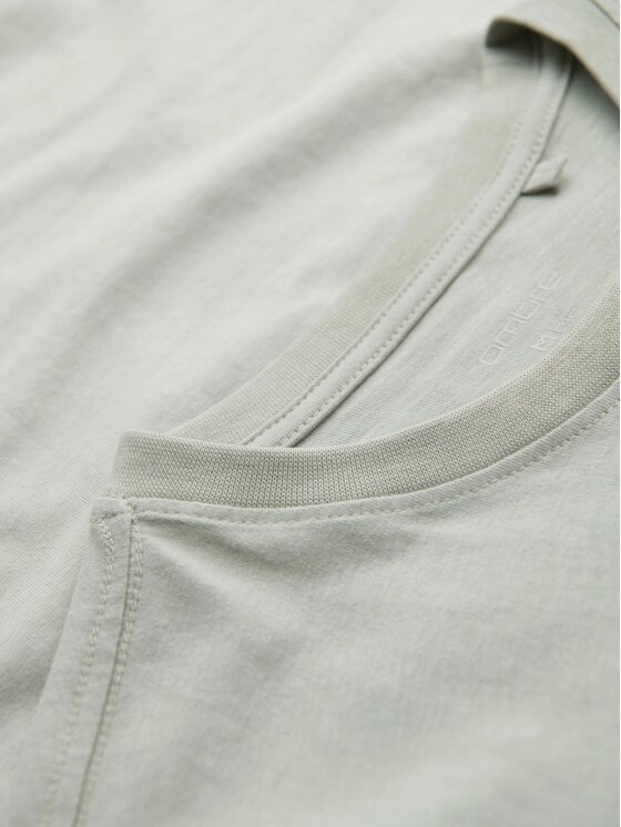 Ombre Ombre T-Shirt OM-TSCT-0109 Szary Classic Fit