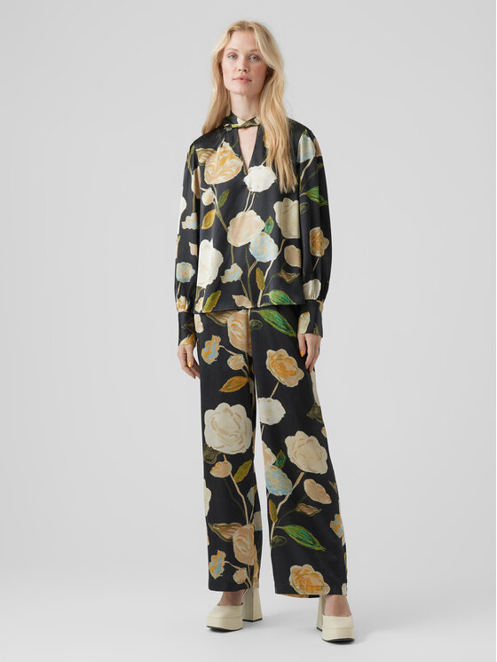 Vero Moda Vero Moda Majica Renee 10282217 Šarena Standard Fit
