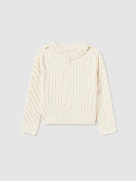 Mayoral Mayoral Bluse 7.051 Écru Regular Fit