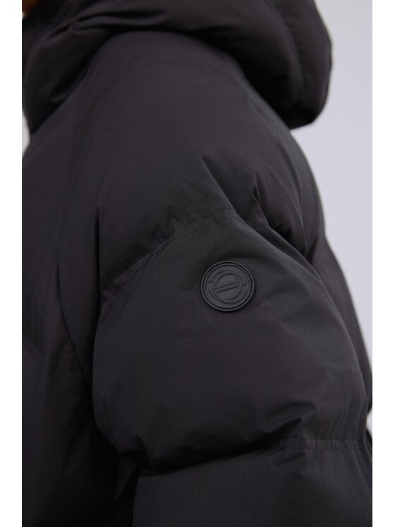Estro Estro Vatovaná bunda ER00120543 Černá Loose Fit