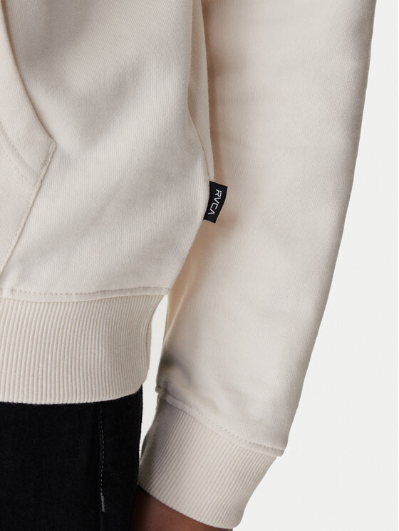 RVCA RVCA Pulóver All Seeing Hoodie EVYSF00133 Bézs Regular Fit