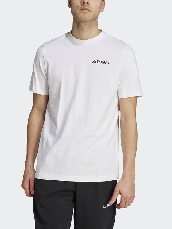 adidas adidas Футболка IL2648 Білий Regular Fit