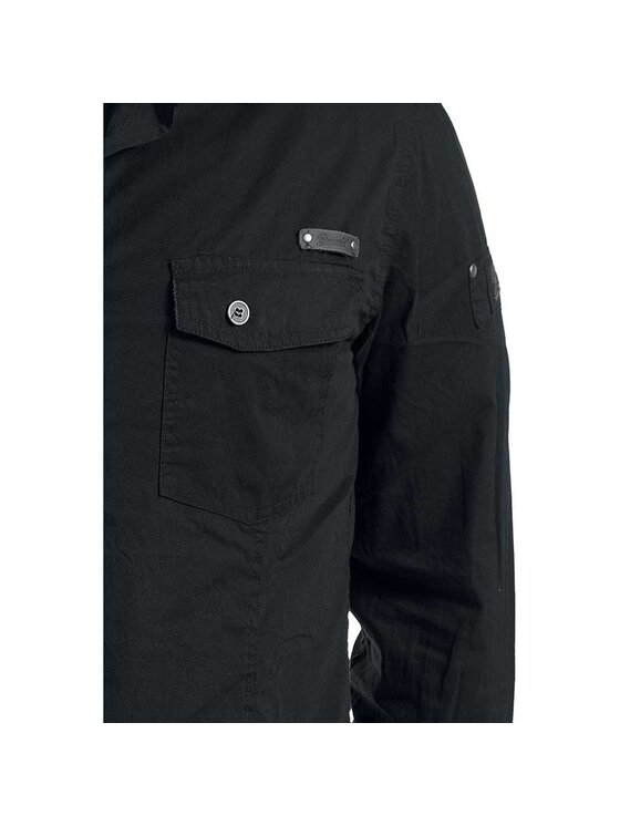 Brandit Brandit Koszula 4005.2 Czarny Regular Fit