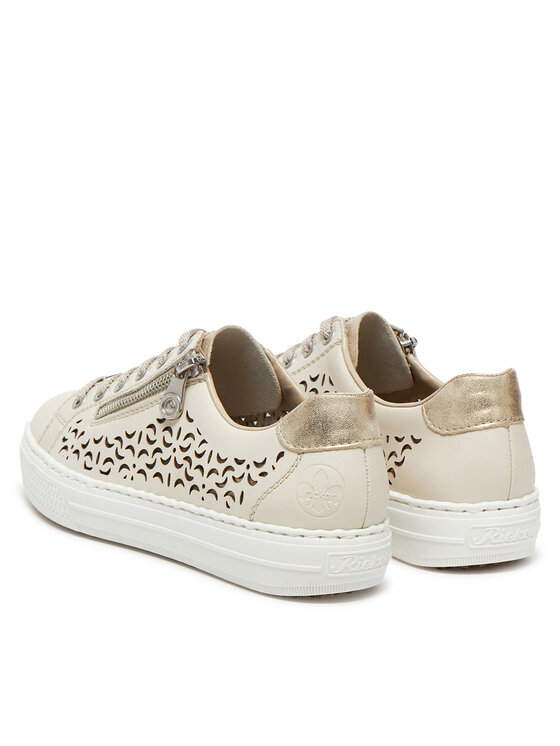 Rieker Rieker Sneakersy L5904-60 Béžová