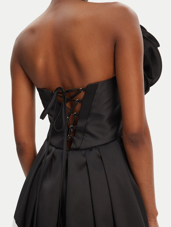 Babylon Babylon Estélyi ruha S00873 Fekete Regular Fit