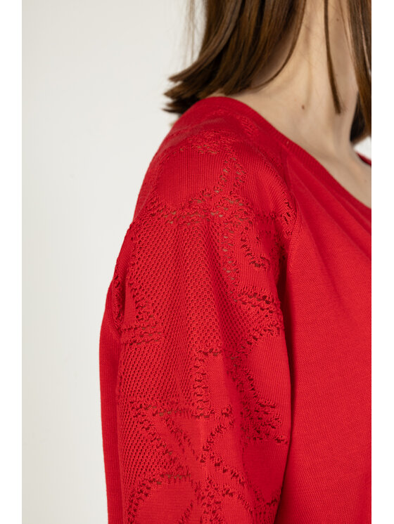 Desigual Desigual Sweter NICOLE Czerwony To Fit