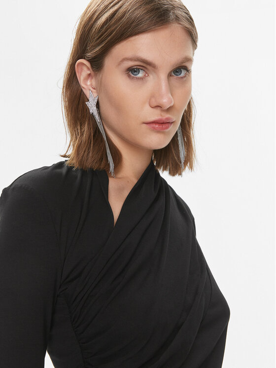 PINKO Pinko Блуза 102363 A1DE Черен Slim Fit