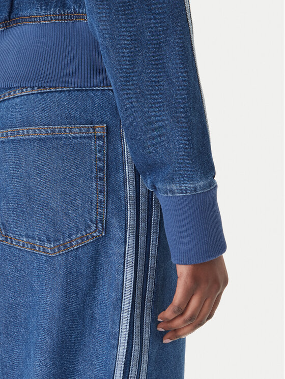 adidas adidas Jeans jakna Firebird KD2913 Modra Regular Fit