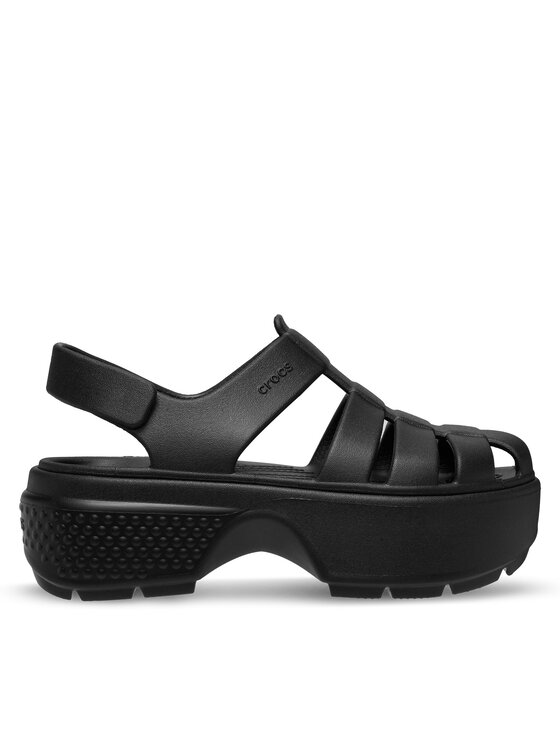 Crocs Crocs Szandál Stomp Fisherman Sandal 209938 Fekete