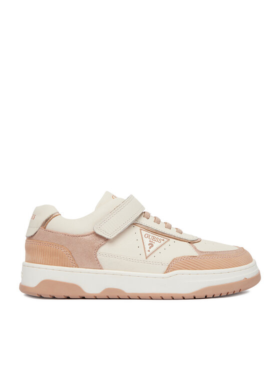 Guess Guess Sneakersy CEO-CI12-CAROL-05 Écru