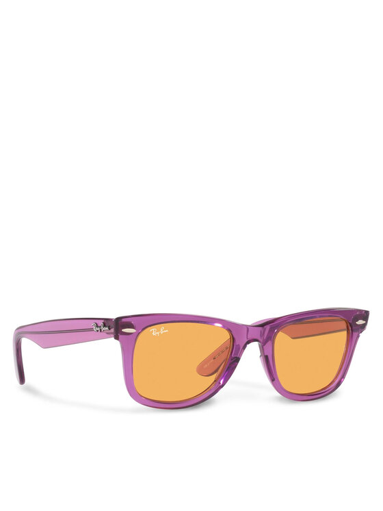 Ray-Ban Occhiali da sole Wayfarber 0RB2140 661313 Viola • Modivo.it