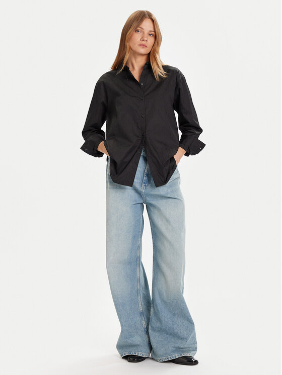 Calvin Klein Jeans Calvin Klein Jeans Сорочка LV044D167G Чорний Relaxed Fit