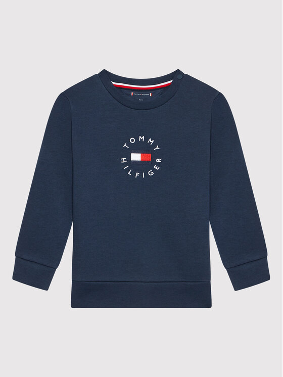 Tommy Hilfiger Tommy Hilfiger Spordidressid Baby Heritage Logo KN0KN01371 Tumesinine Regular Fit