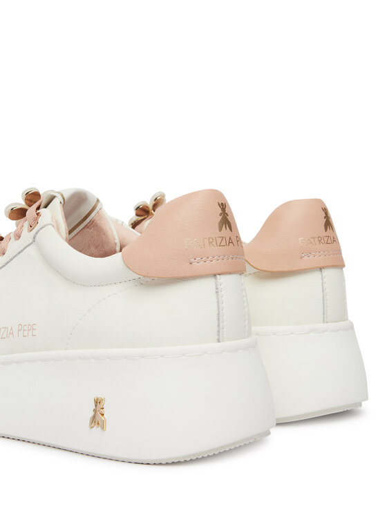 Patrizia Pepe Patrizia Pepe Sneakersy PPJ353.09 Biały